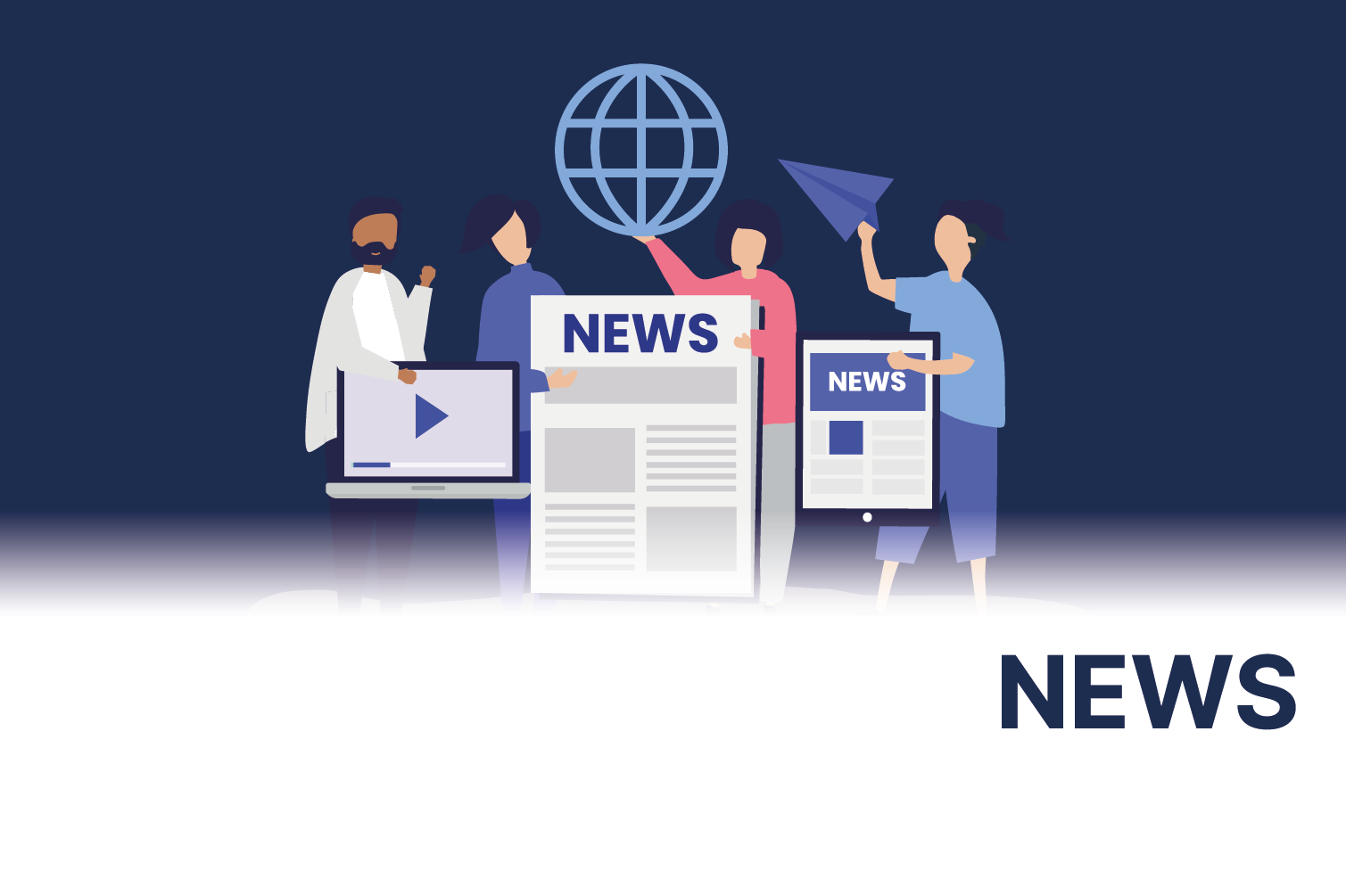 news e notizie cover blu
